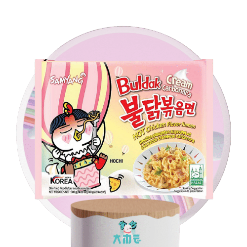 Samyang Ramen Hot Chicken Buldak Cream Carbo