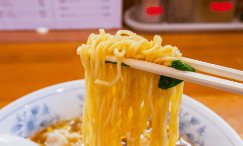 Nouilles d'une soupe de ramen