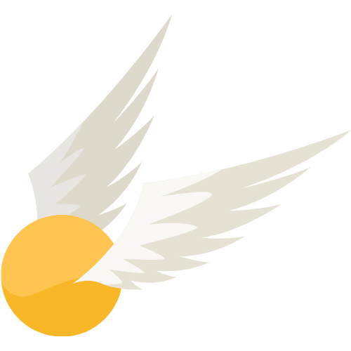 vif d'or que l'attrapeur cherche à attraper