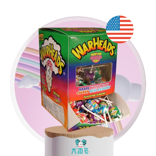 Sucette Warheads - ame-ame