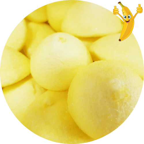 Bonbon Balle de golf Banane