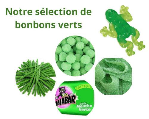 Bonbons verts