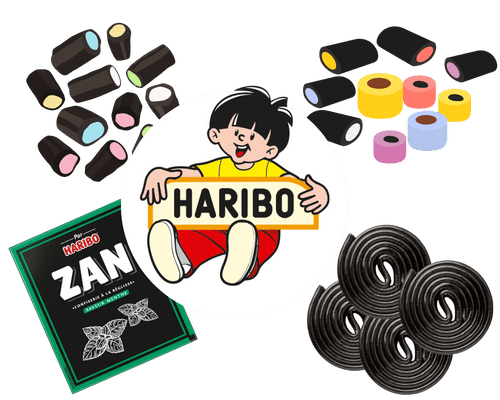 bonbon Haribo réglisse