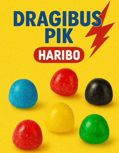Bonbon Haribo dragibus Pik