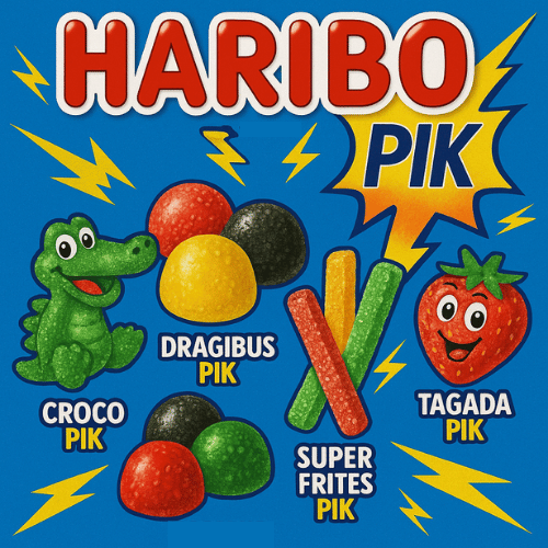 gamme Pik bonbons Haribo