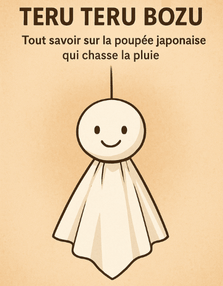 teru teru bozu poupée japonaise contre la pluie